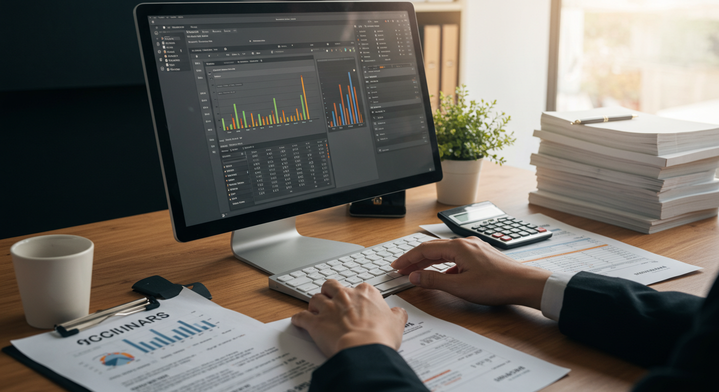 Accounting & Auditing Solutions illustration