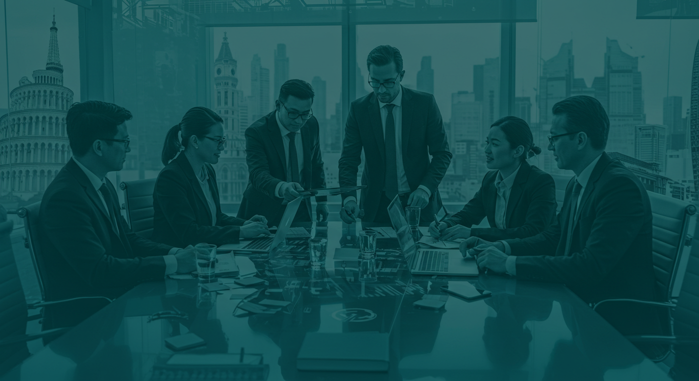 Cross-Cultural Consulting illustration