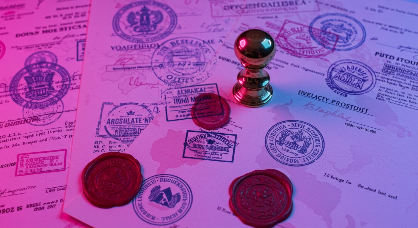 International Attestation & Notarization illustration