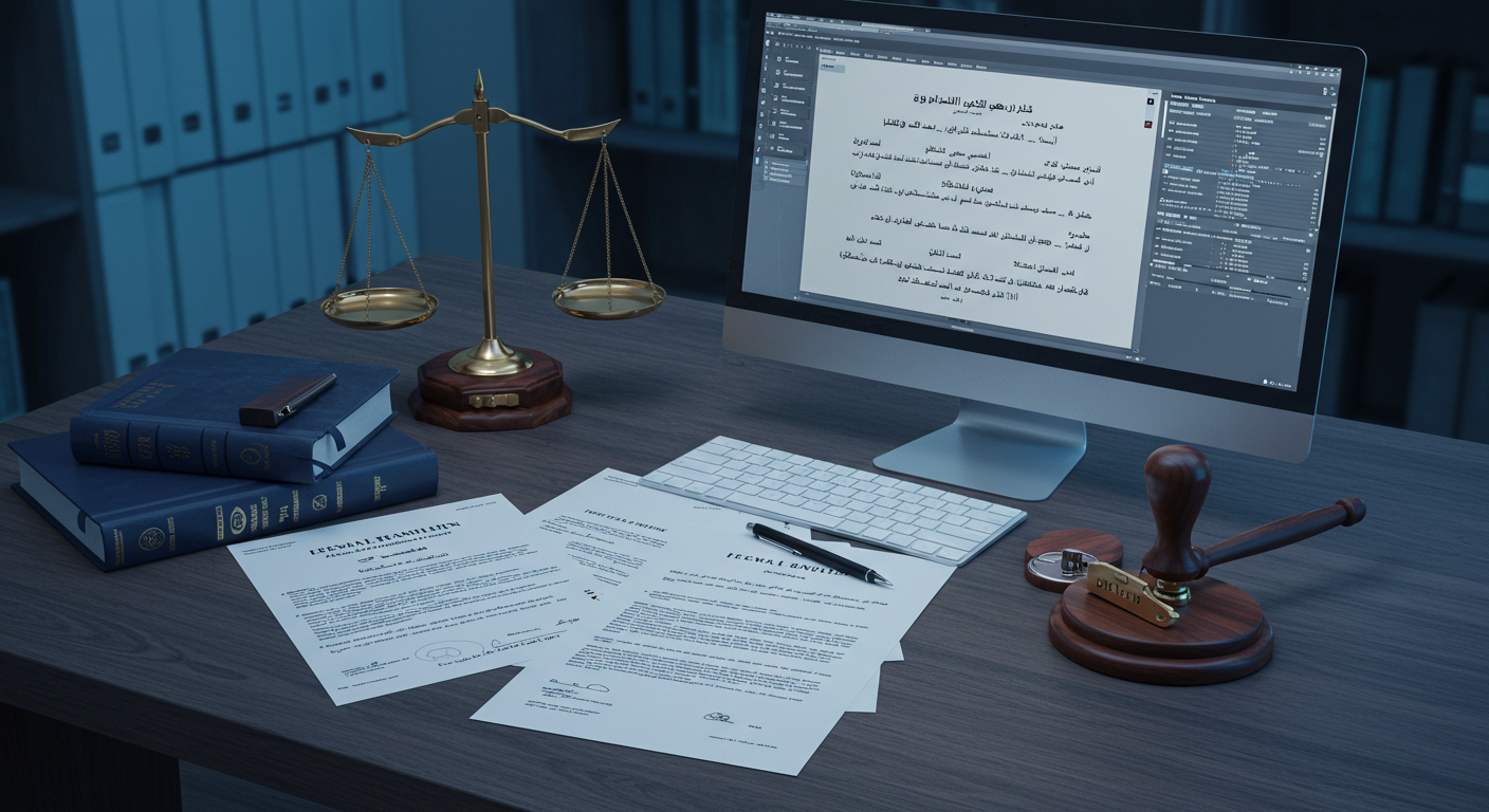 Legal Translation Services illustration