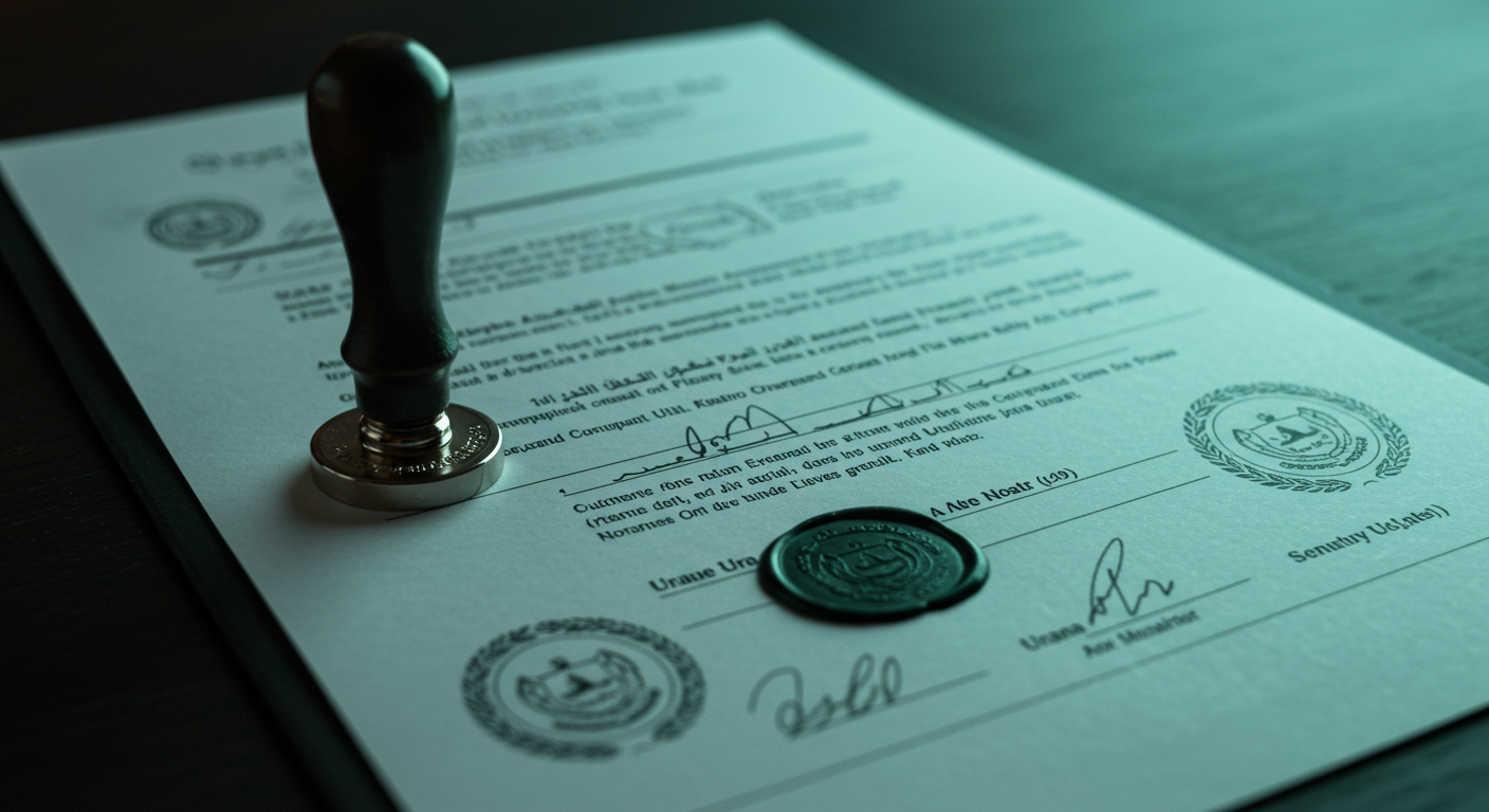 Local Attestation & Notarization illustration