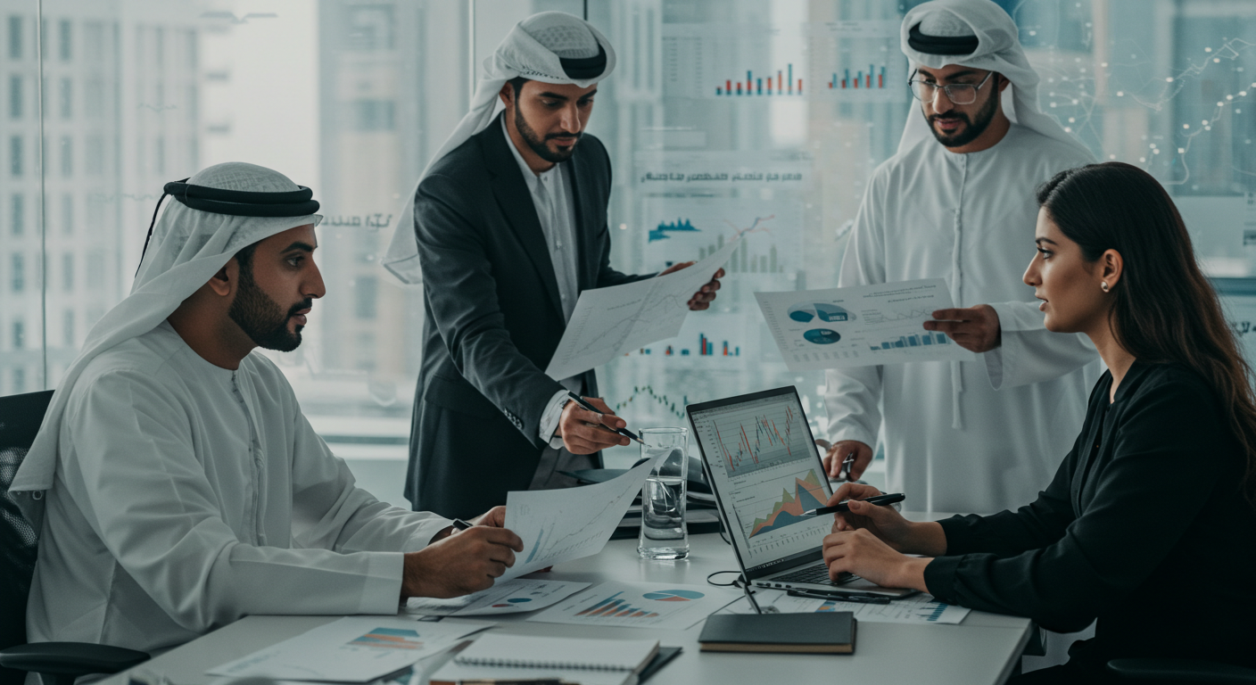 Market Research & Analysis illustration